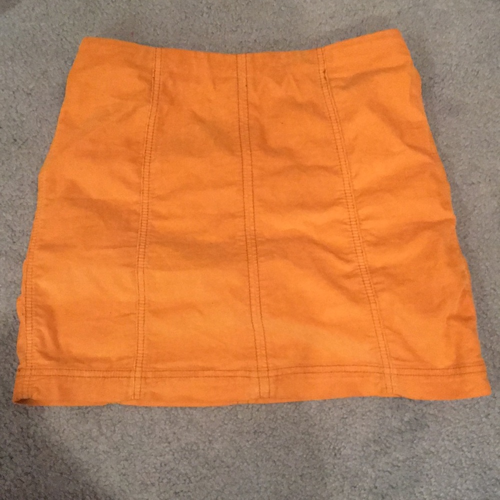 Free People corduroy skirt